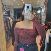 One shoulder bodysuit