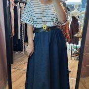 Ριγέ μπλούζα